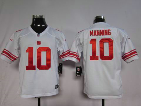 Nike youth white nfl Game Jerseys new york giants 10 manning